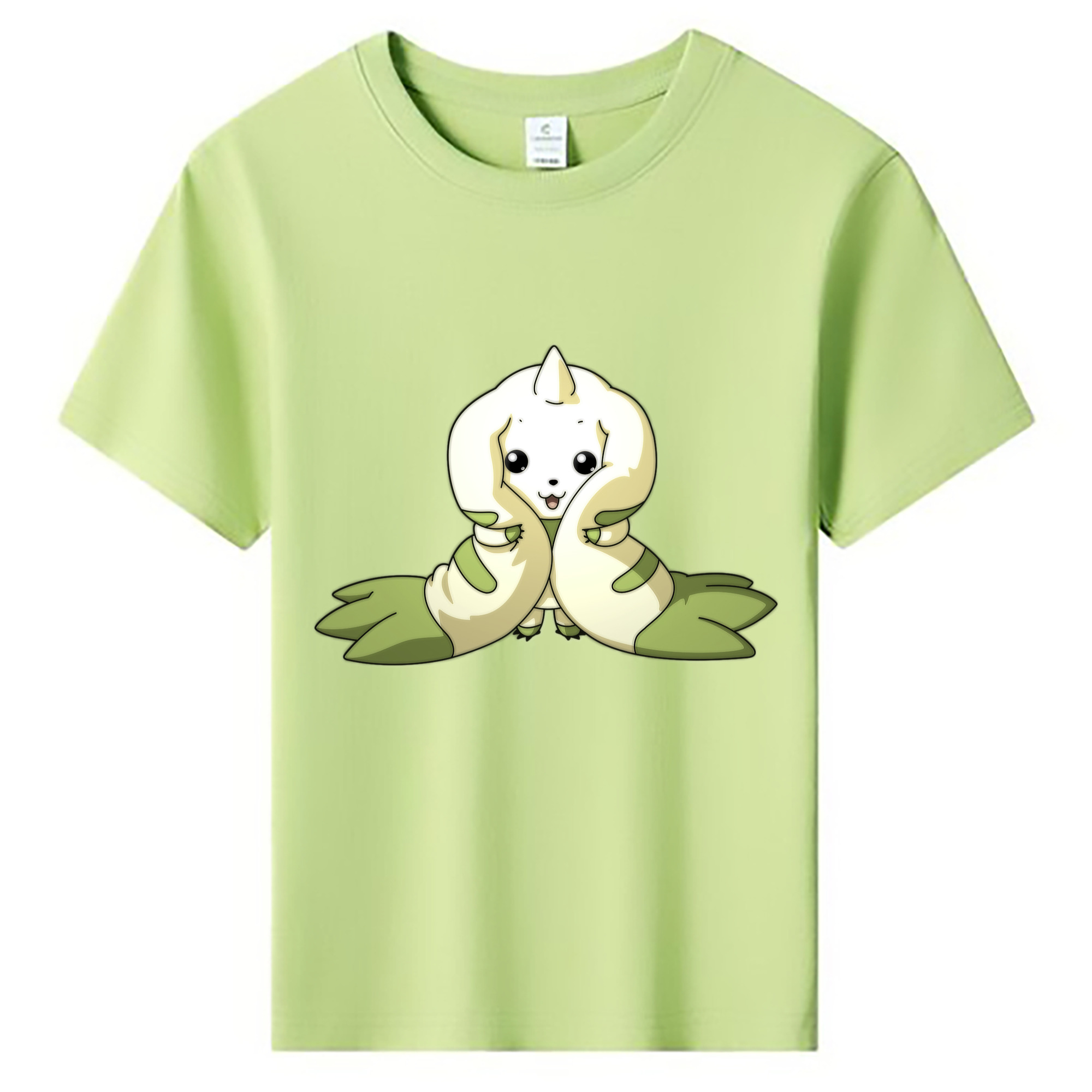 （画像用） Digimon デジタルモンスター/デジモン 綿100％キッズTシャツ（フロントプリント）